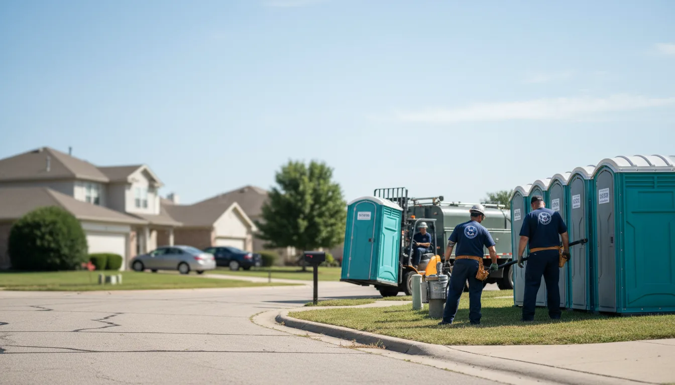 Porta Potty Rental in Ogallah, KS near me